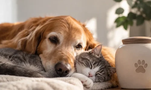 Cremazione cane e gatto: costi e come continuare il legame